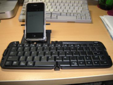 素晴らしきiPhone+青歯keyboard！